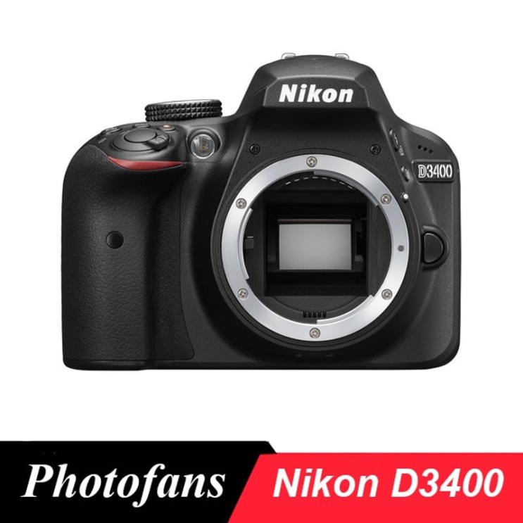 인기 많은 니콘 DSLR 카메라 Nikon D3400 24.2MP 비디오 새로운 4, 중국, 렌즈가없는 바디 추천합니다