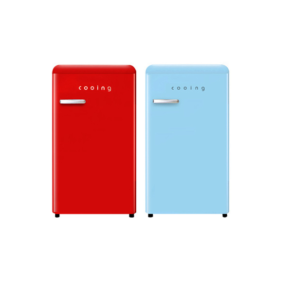 의외로 인기있는 쿠잉 유럽형스타일리쉬 레트로 소형냉장고 1등급 REF-90CNR REF-90CNS ··· 의외로 인기있는 쿠잉 유럽형스타일리쉬 레트로 소형냉장고 1등급 REF-90CNR REF-90CNS ···