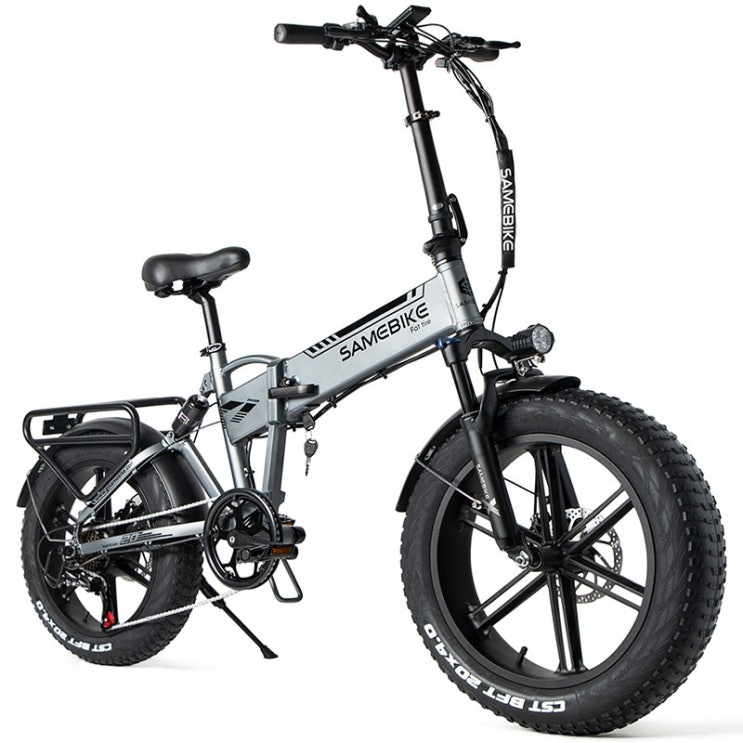  핵가성비 좋은 SAMEBIKE 전기자전거 2021년형 업그레이드 PAS&스로틀겸용 48V10.4Ah 500W 몬스터 팻바이크, 몬스터 티타늄실버, 일반48V10.4AH ···
