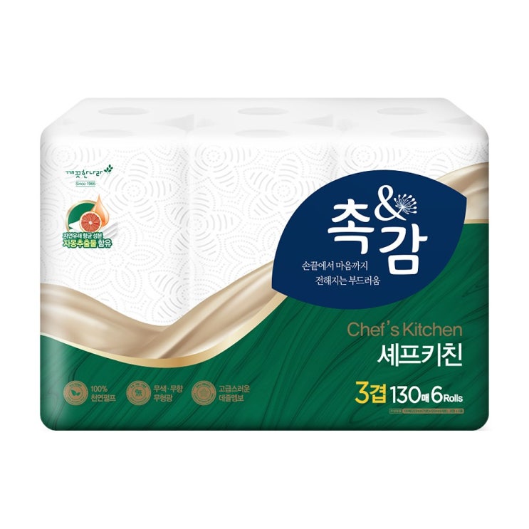 많이 찾는 깨끗한나라 촉앤감 셰프 키친타올 130매, 6개입, 9팩 좋아요 많이 찾는 깨끗한나라 촉앤감 셰프 키친타올 130매, 6개입, 9팩 좋아요
