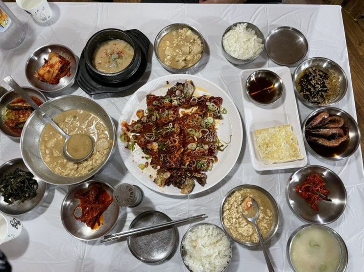  속초 대청마루/ 초당순두부, 황태요리 맛집/ 영업시간/ 학사평 콩꽃마을순두부촌/ 델피노근처맛집