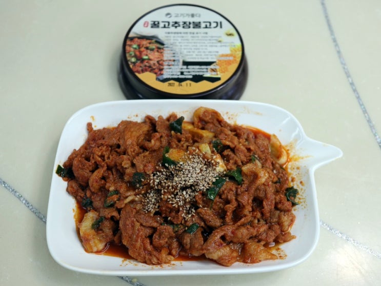  고추장불고기밀키트 1987축산 고기가좋다 존맛탱