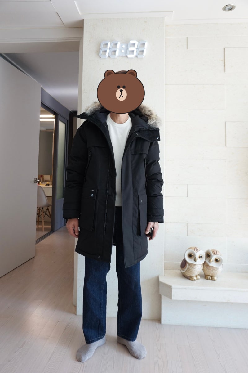 나이대 상관없이 잘 어울리는 남자 패딩 : 노비스 야테시 롱 파카 Yatesy Long parka