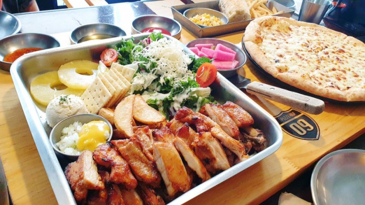  청주 성안길 피자 파스타 맛집 나인로드 피제리아 푸짐해