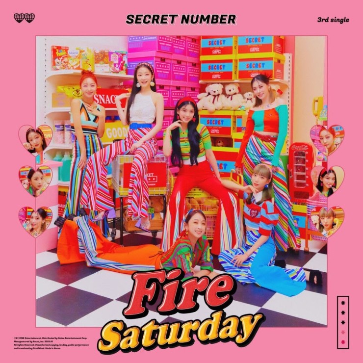 SECRET NUMBER(시크릿넘버) - 불토(Fire Saturday) [노래가사, 듣기, MV]