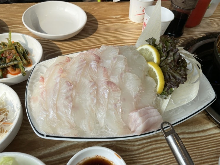  가을에 간 강화도 동막해변 서해촌 횟집