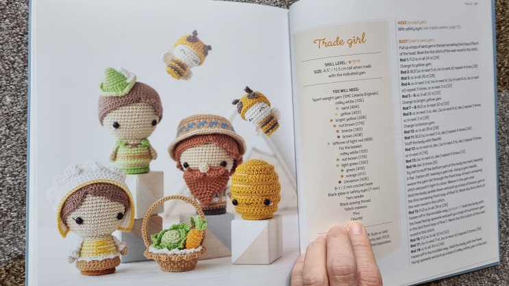  내돈내산 : Mini Kingdom Crochet 36 Amigurumi : 코바늘 인형 도안 교재