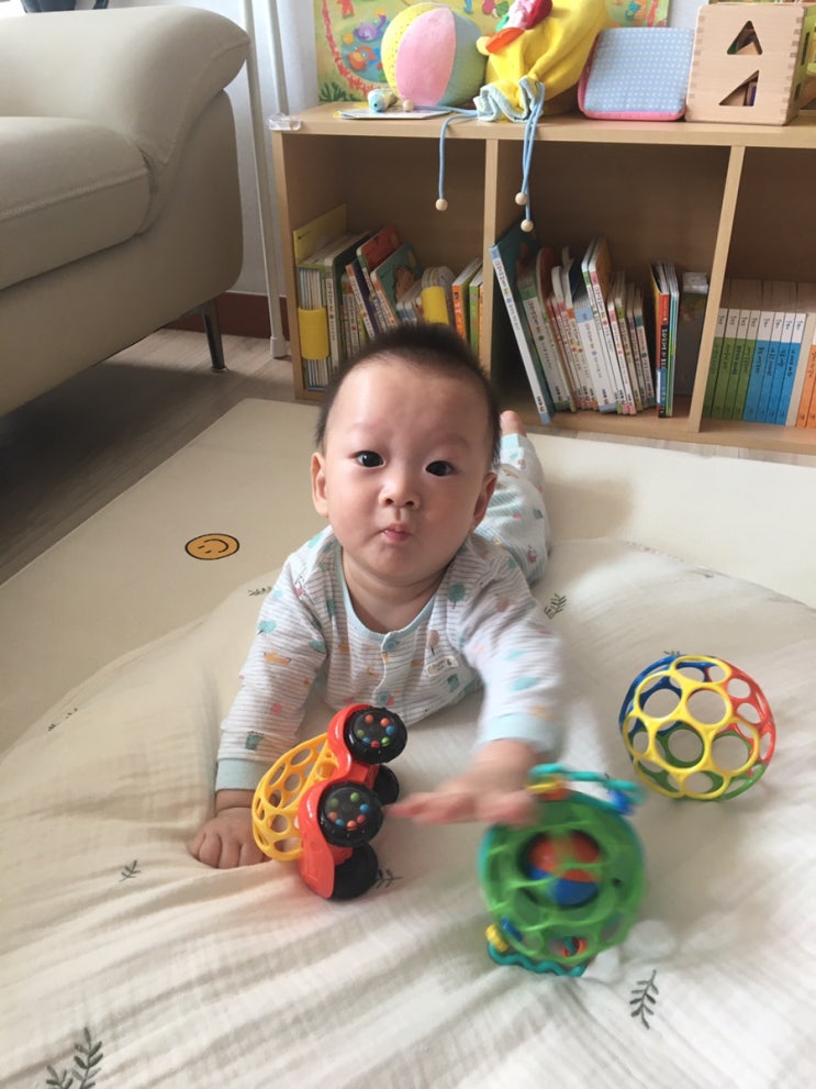  오볼세트 7개월아기 소근육 발달에 좋음️