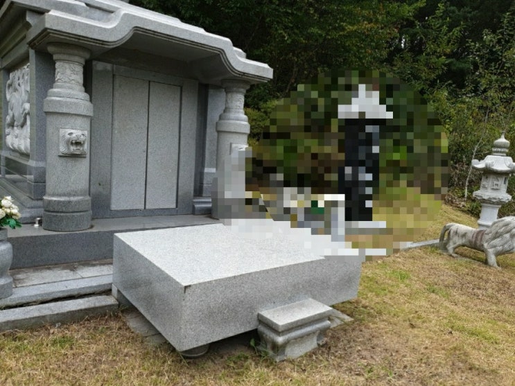  2021년 경북 김천시광명동산 파묘후 화장 납골당 안치 고인돌장묘개발장의사
