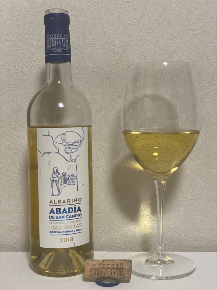  Bodegas Terras Gauda, Abadia de San Campio, Albarino Rias Baixas 2018