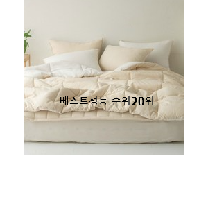  갓성비 침구류 아이템 가성비 순위