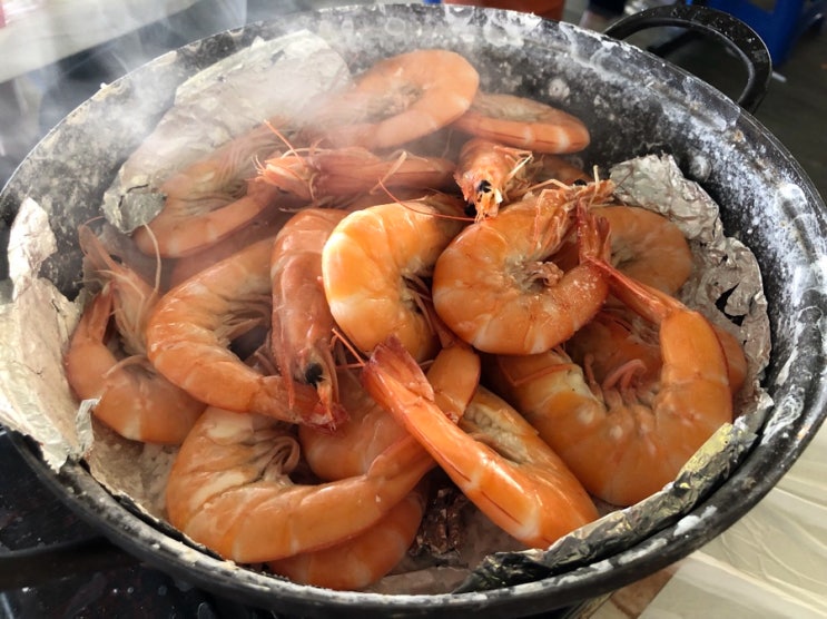  영종도 대하구이 서해수산 친절한 새우 맛집