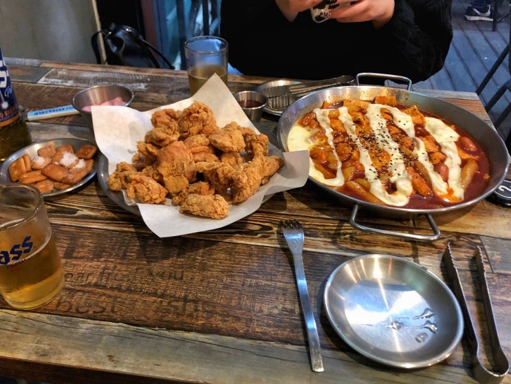 안산 신길동 치킨+떡볶이 세트 맛집 치칵치칵