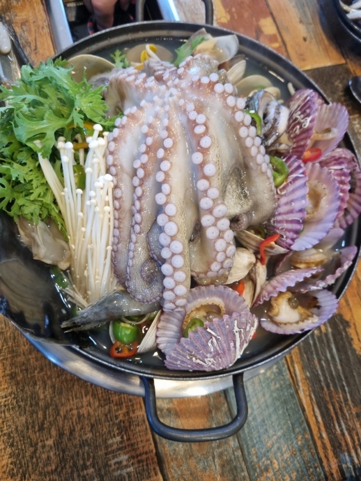  영천 맛집 ( 자원미 해물탕)-내돈 내산