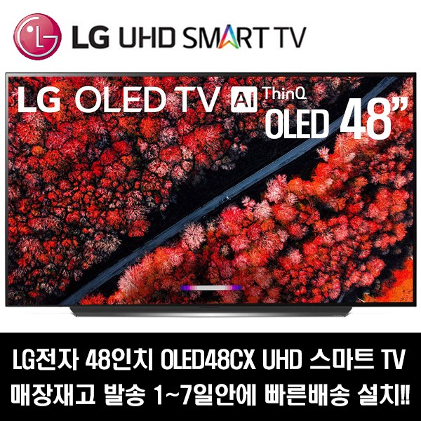 인기있는 LG전자 48인치 OLED UHD 스마트TV OLED48CX, 방문수령 ···