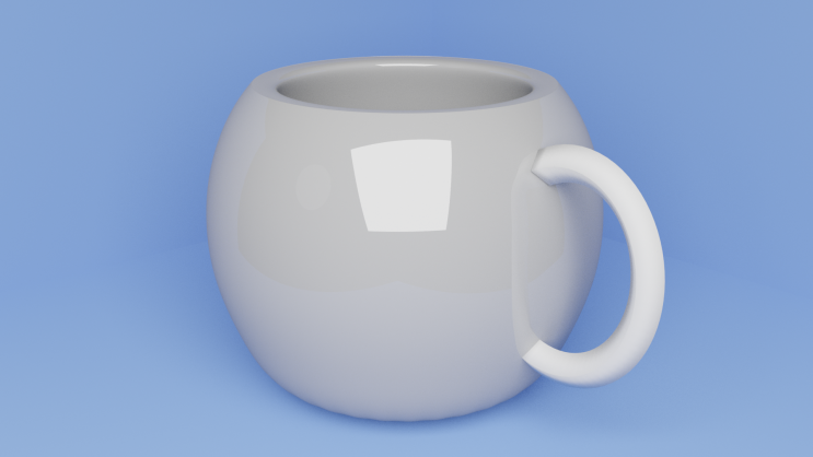 [Blender3d] 5days 2 컵(cup)