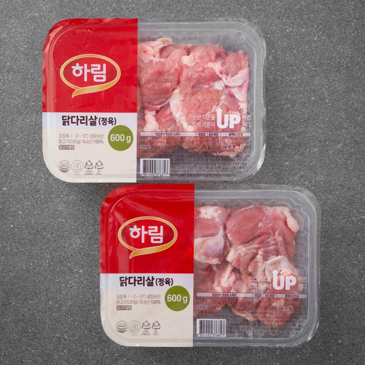 많이 찾는 하림 닭다리살 정육 (냉장), 600g, 2개 ···