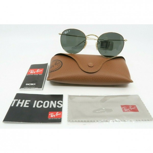 요즘 인기있는 473602 / Ray-Ban RB 3447 001/58 50mm Gold Metal/Green G-15 Polarized Sunglasses w/Box 좋아요