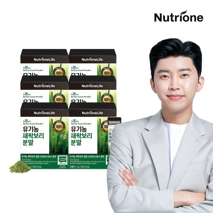 선호도 높은 뉴트리원 임영웅 유기농 새싹보리 분말 스틱 가루 효능 무농약 + 활력환, 6box, 30포 좋아요 선호도 높은 뉴트리원 임영웅 유기농 새싹보리 분말 스틱 가루 효능 무농약 + 활력환, 6box, 30포 좋아요