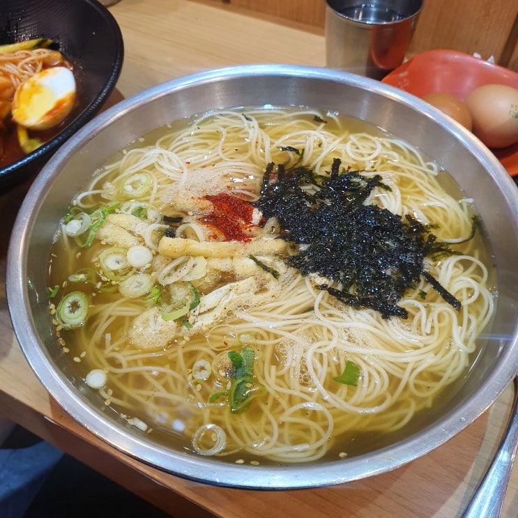 (일상 공유)망포역 미정국수의 시원하고 따뜻한 잔치국수_feat.달콤, 고소, 바삭 호떡