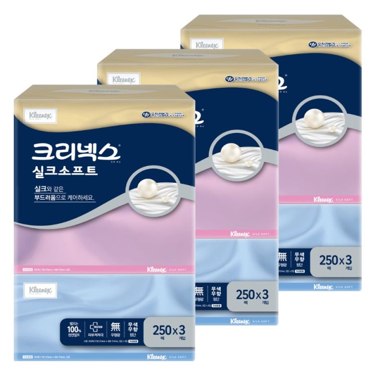 인지도 있는 크리넥스각티슈 실크소프트250매 3입 3팩, 실크소프트 250매x3입x3팩 ··· 인지도 있는 크리넥스각티슈 실크소프트250매 3입 3팩, 실크소프트 250매x3입x3팩 ···