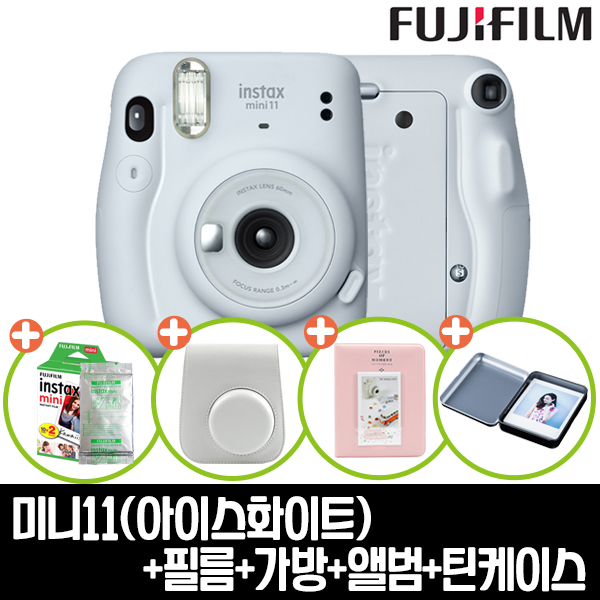 최근 인기있는 인스탁스 미니11카메라+전용가방+미니1p+하드앨범+틴케이스 즉석카메라, 1개, 아이스화이트 ··· 최근 인기있는 인스탁스 미니11카메라+전용가방+미니1p+하드앨범+틴케이스 즉석카메라, 1개, 아이스화이트 ···