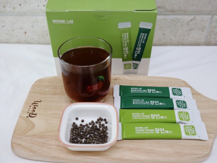  마더랩 장인 차전자피식이섬유 멀티바이오틱스홍차 변비에 좋아요