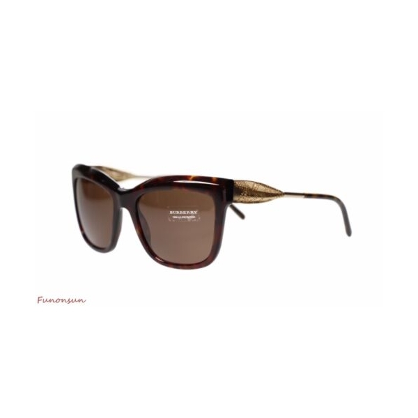 당신만 모르는 45521 / Burberry Womens Sunglasses BE4207 300273 Havana Gold/Brown Lens Square Authentic 추천합