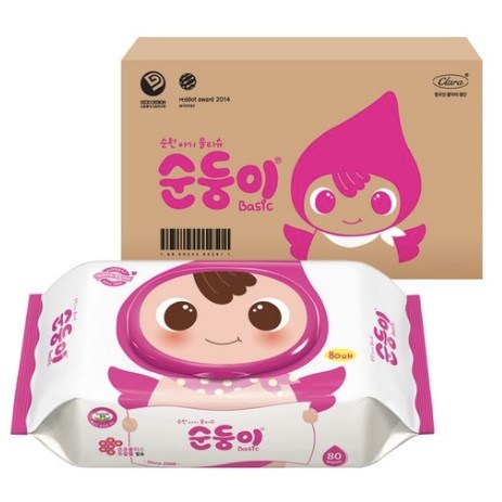 인기있는 순둥이 베이직 유아물티슈 캡형, 80매, 80개 좋아요 인기있는 순둥이 베이직 유아물티슈 캡형, 80매, 80개 좋아요