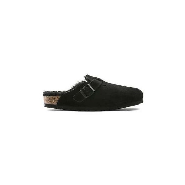 최근 인기있는 Birkenstock Boston Shearling 스웨이드 Leather Clog Men Women Unisex 슬리퍼 샌달s, 12, Black 추천해요 최근 인기있는 Birkenstock Boston Shearling 스웨이드 Leather Clog Men Women Unisex 슬리퍼 샌달s, 12, Black 추천해요