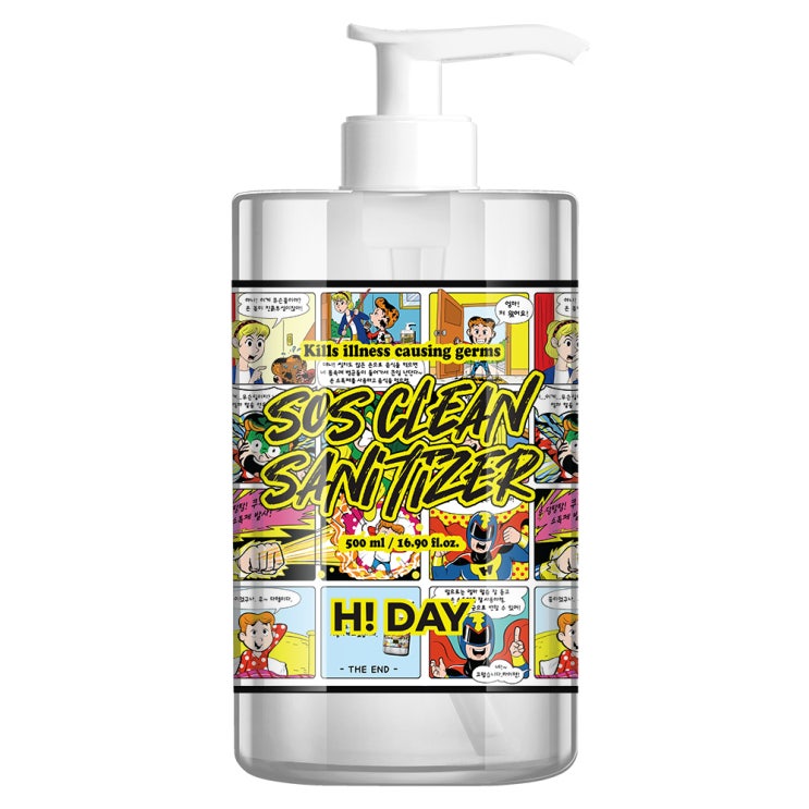리뷰가 좋은 하이데이 클린 손소독제, 500ml, 1개 좋아요 리뷰가 좋은 하이데이 클린 손소독제, 500ml, 1개 좋아요