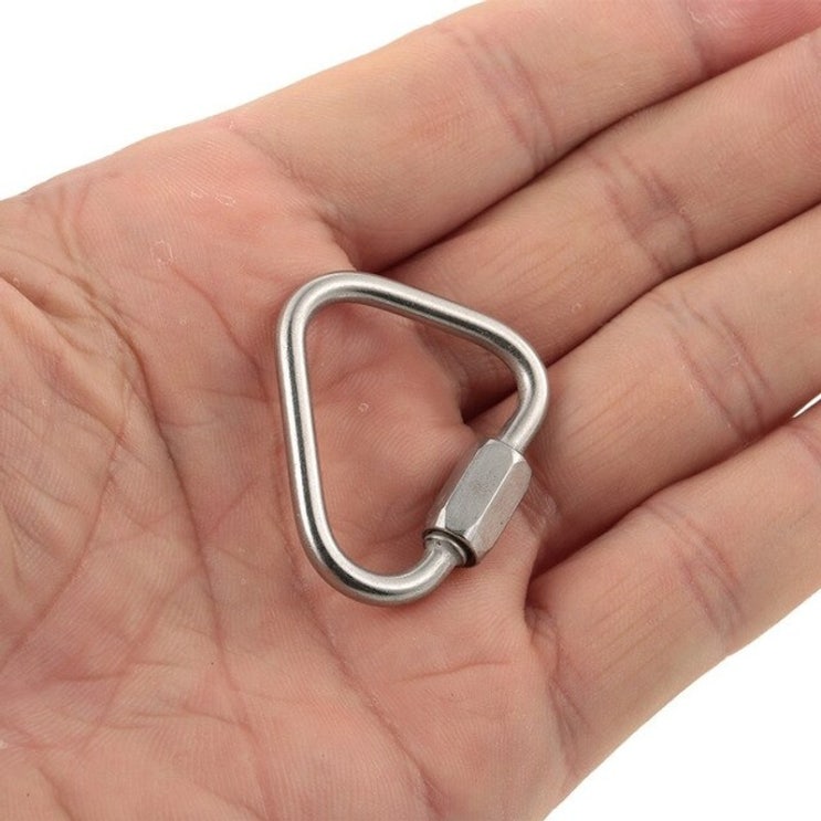 구매평 좋은 카라비너 캠핑 다용도 고강도 알루미늄 8자 등산고리D 버클 Carabiner 암벽 등반, size1 좋아요 구매평 좋은 카라비너 캠핑 다용도 고강도 알루미늄 8자 등산고리D 버클 Carabiner 암벽 등반, size1 좋아요