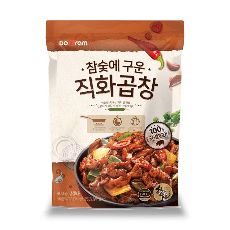 많이 찾는 도드람한돈 참숯에 구운 직화곱창, 300g, 1팩 ···