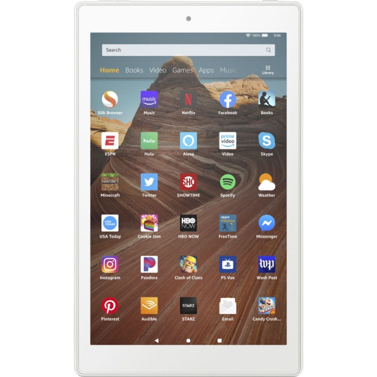  최근 인기있는 아마존 파이어 HD 태블릿 PC 10.1인치 32GB, White, 2019 Release 추천합니다