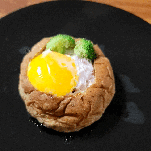 전자렌지로 쉽게 만드는 베이컨양파모닝빵 간단한 아침/영양간식