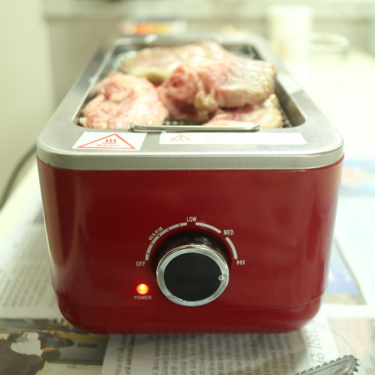  삼겹살 불판 이스타 BBQ 전기그릴 미니 바베큐 ESMG-850 2년 사용후기