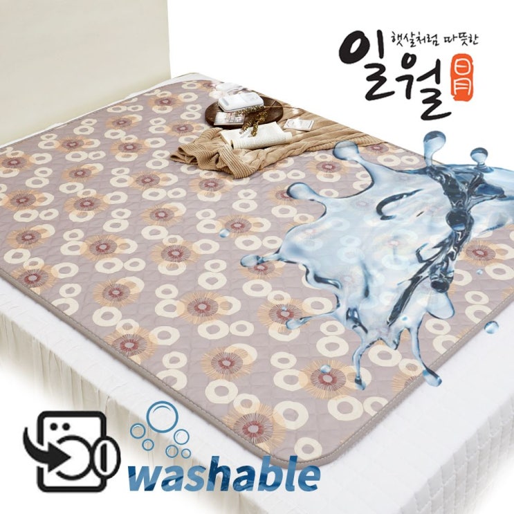 구매평 좋은 일월 잘자요 워셔블 온열매트, 민트햇살, 더블(1400 x 1800 mm) ··· 구매평 좋은 일월 잘자요 워셔블 온열매트, 민트햇살, 더블(1400 x 1800 mm) ···