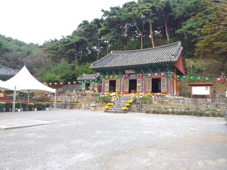  템플스테이와 실국화가 어우러진 당진의 고찰. 충남 영랑사(影浪寺)