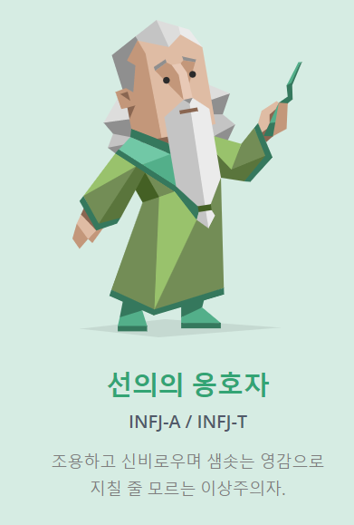  나는 전세계 0.8%미만인 예수, 히틀러와 같은 남자였다. MBTI 검사 INFJ-A 유형.