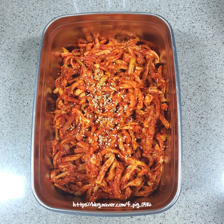  살림일기_ 무말랭이무침