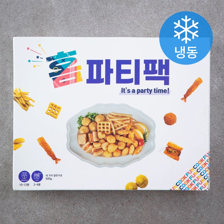 최근 많이 팔린 홈파티팩 (냉동), 500g, 1개 좋아요