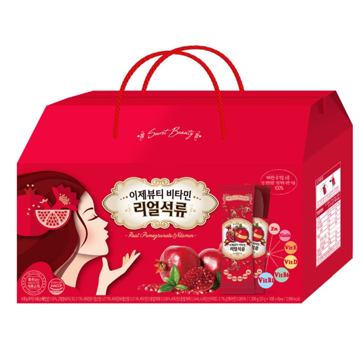  인기 많은 이제뷰티 비타민 리얼석류 젤리 60p, 1200g, 1개 좋아요