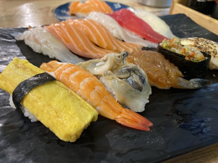  뚝섬역초밥맛집 스시이치바 / 흰살생선 초밥이 꼬들하고 맛있는 곳