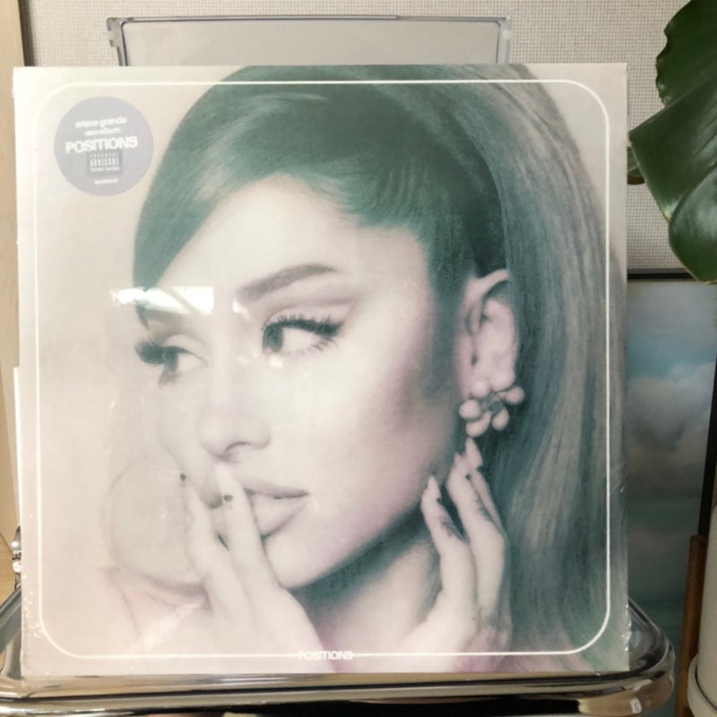 ::LP:: 아리아나그란데-포지션스 lp (클리어 바이닐)