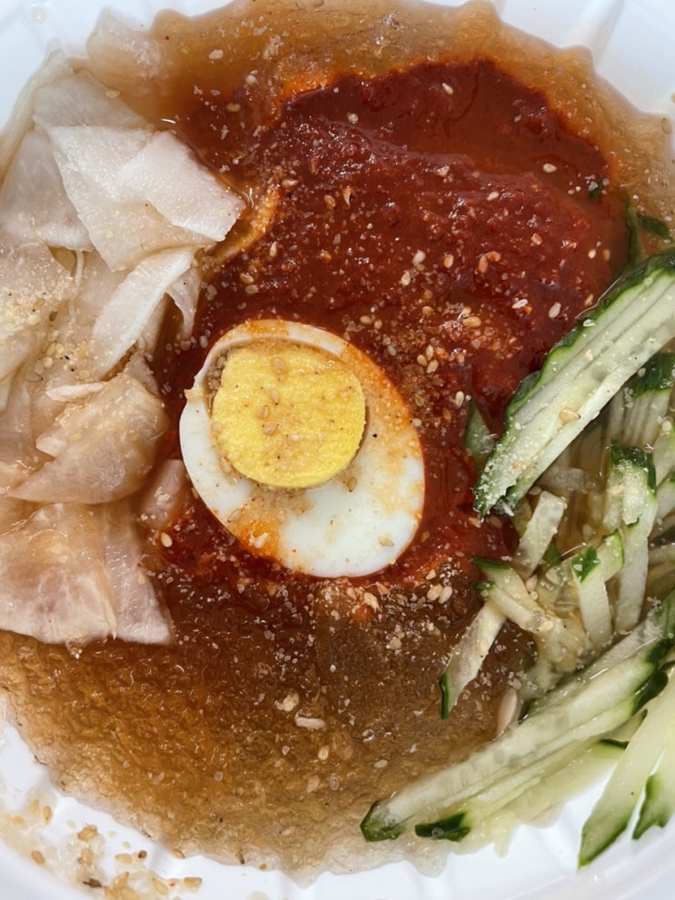  [내돈내산] 거제맛집 송주불냉면 찐후기