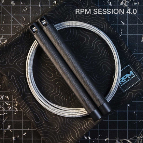 후기가 정말 좋은 RPM session 4 알피엠 줄넘기 와이어줄넘기 더블언더 크로스핏 복싱 스피드로프, 트루블랙 ···