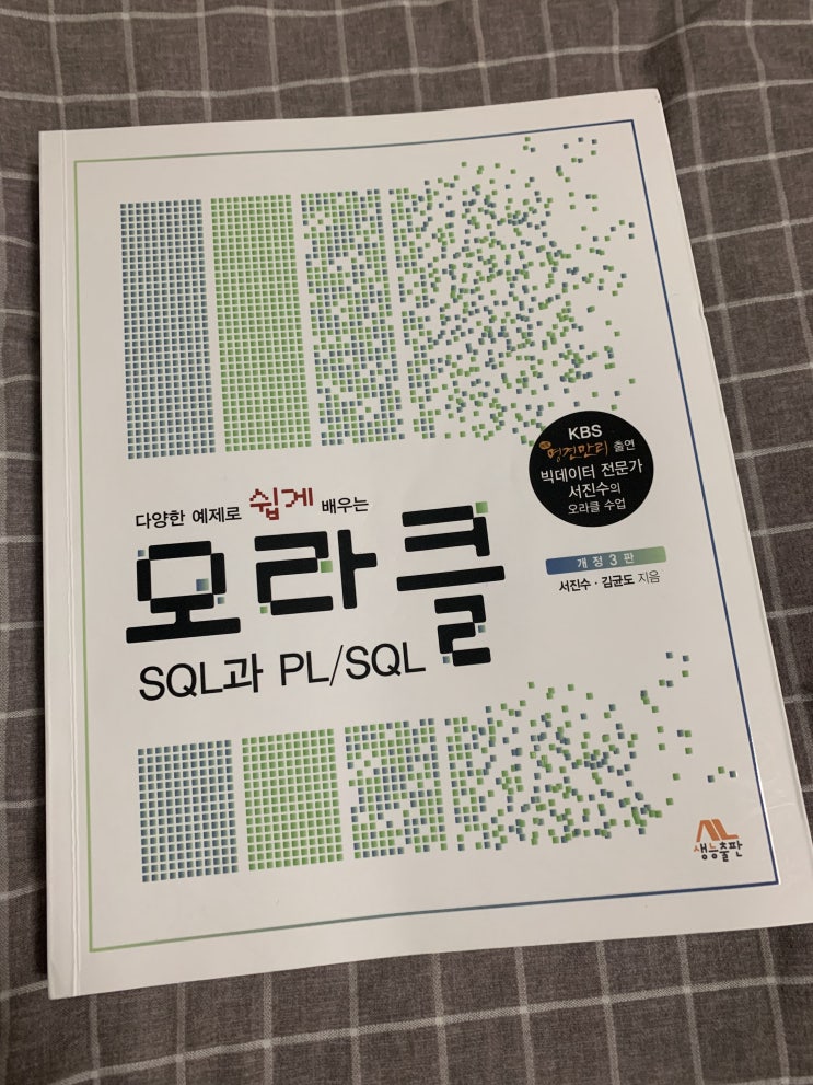  오라클 SQL과 PL/SQL (다양한 예제로 쉽게 배우는) [리뷰]