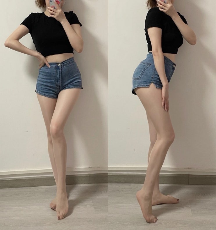  인기모델 실제 몸매 피지컬