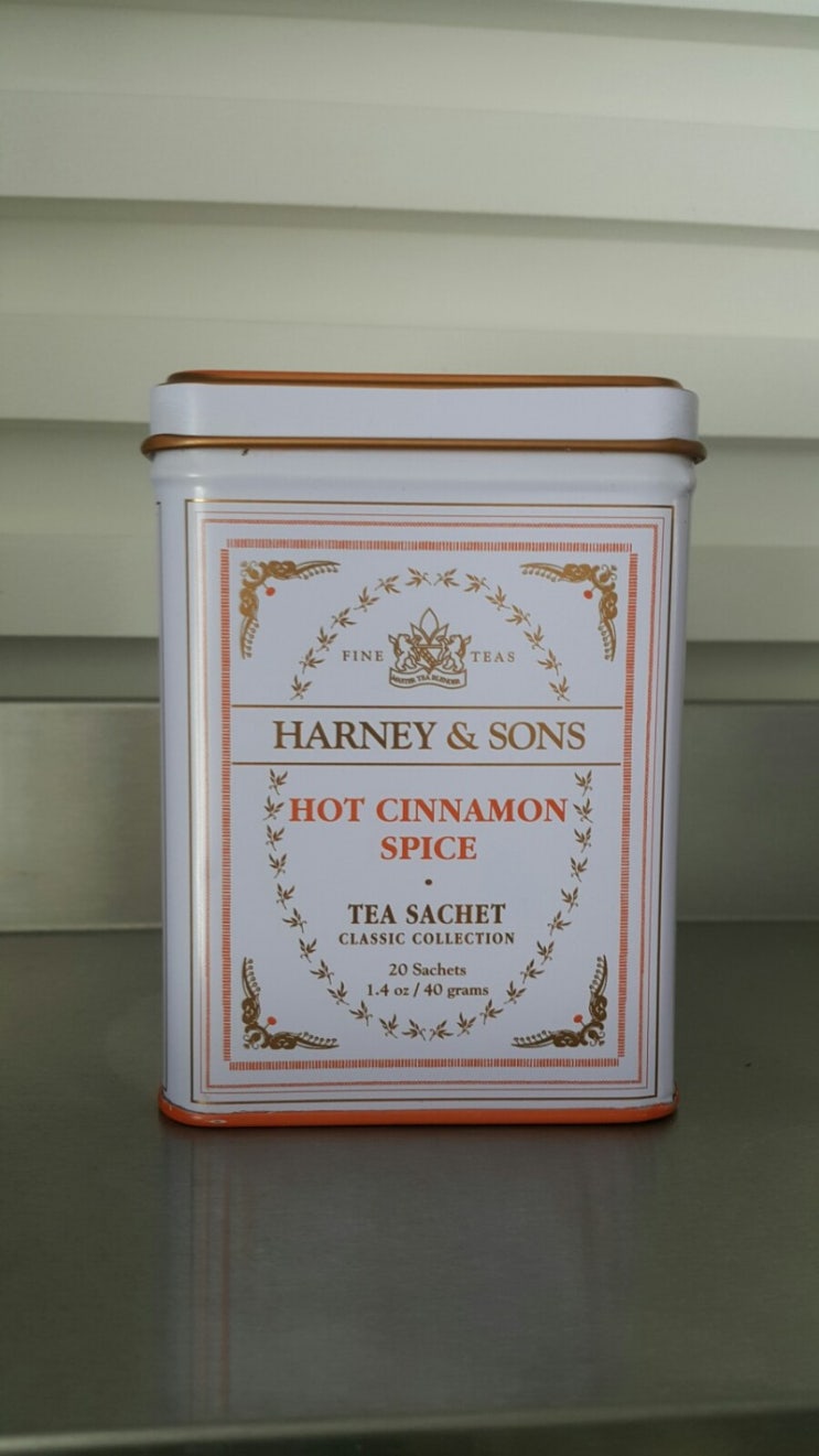 하니 앤 손스 Harney & Sons_핫 시나몬 스파이스 Hot cinnamon spice 홈카페 홍차 즐기기 