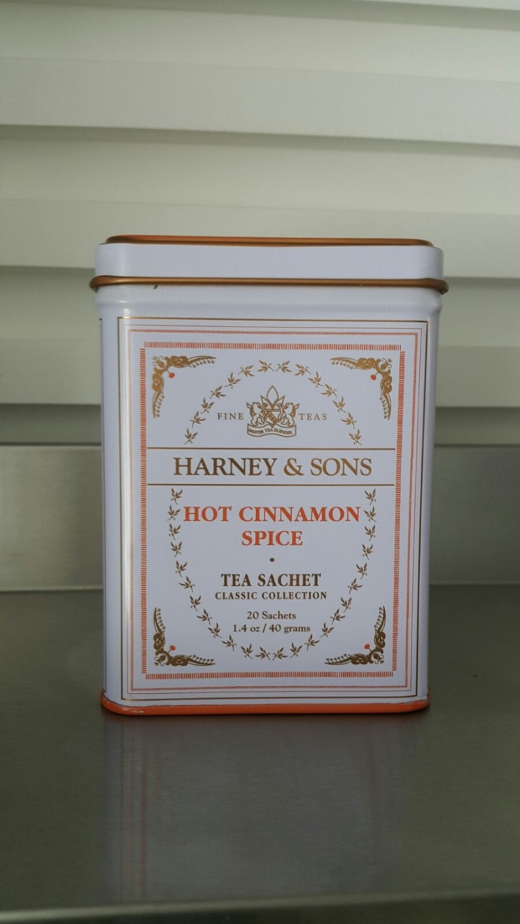  하니 앤 손스 Harney & Sons_핫 시나몬 스파이스 Hot cinnamon spice 홈카페 홍차 즐기기 